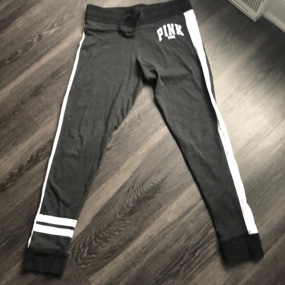 PINK stretch yoga pants - Picture 2 of 4